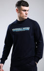 Marshall Artist MSATM11207 Seafield Crewneck - Navy