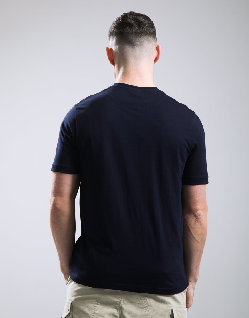 Marshall Artist MSATM11222 Seafield Logo T-Shirt - Navy