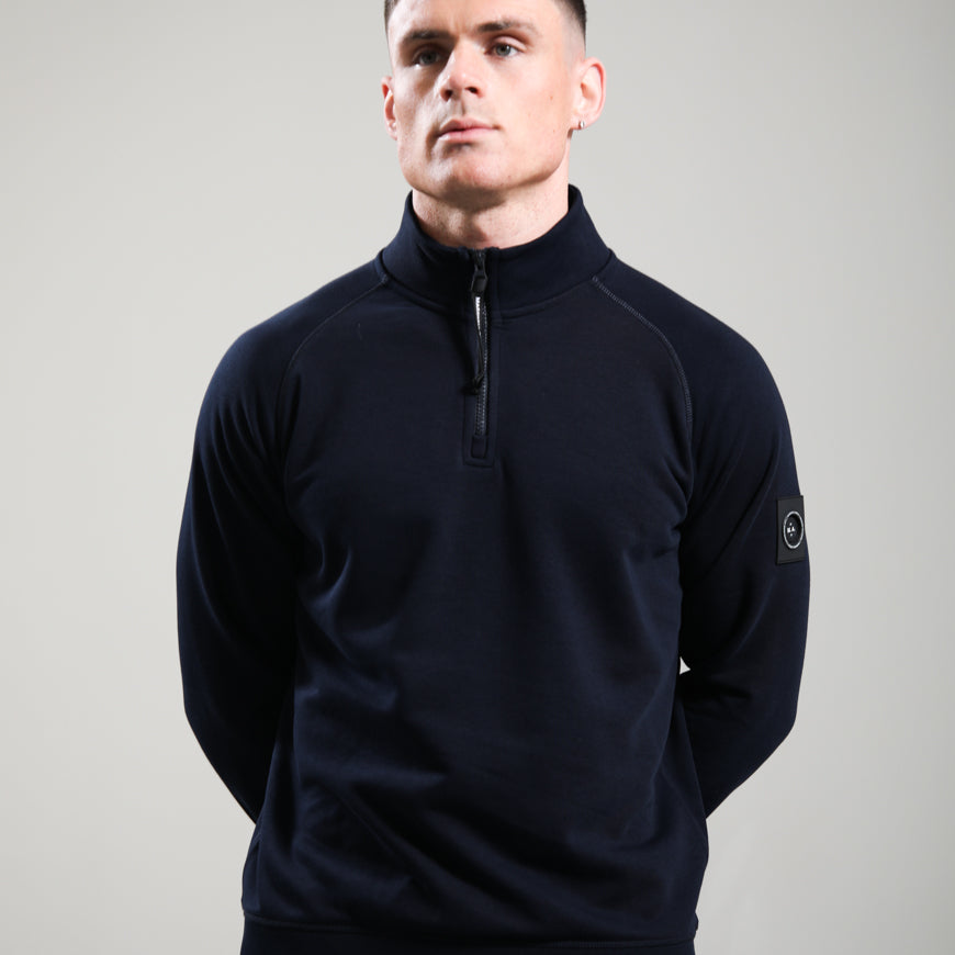 Marshall Artist MSATM11196 Siren 1/4 Zip - Navy