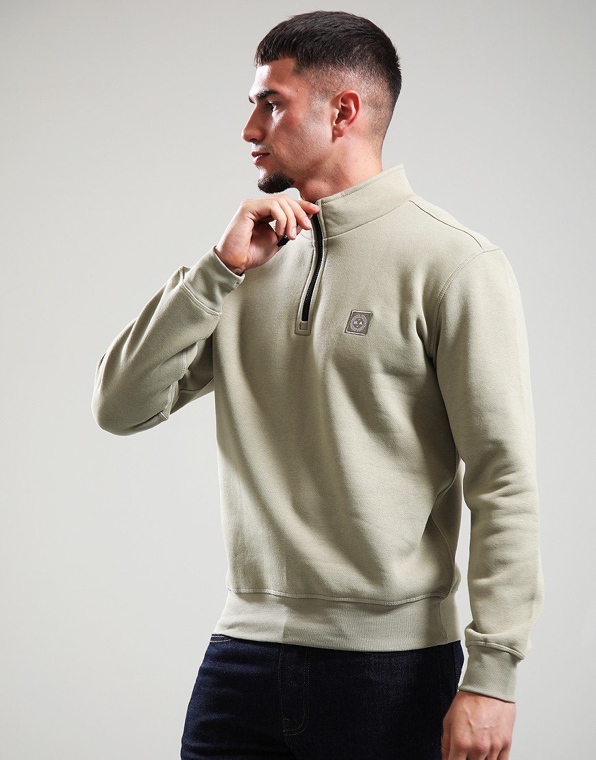 Marshall Artist MSATM11124 Marchio 1/4 Zip - Silver Birch
