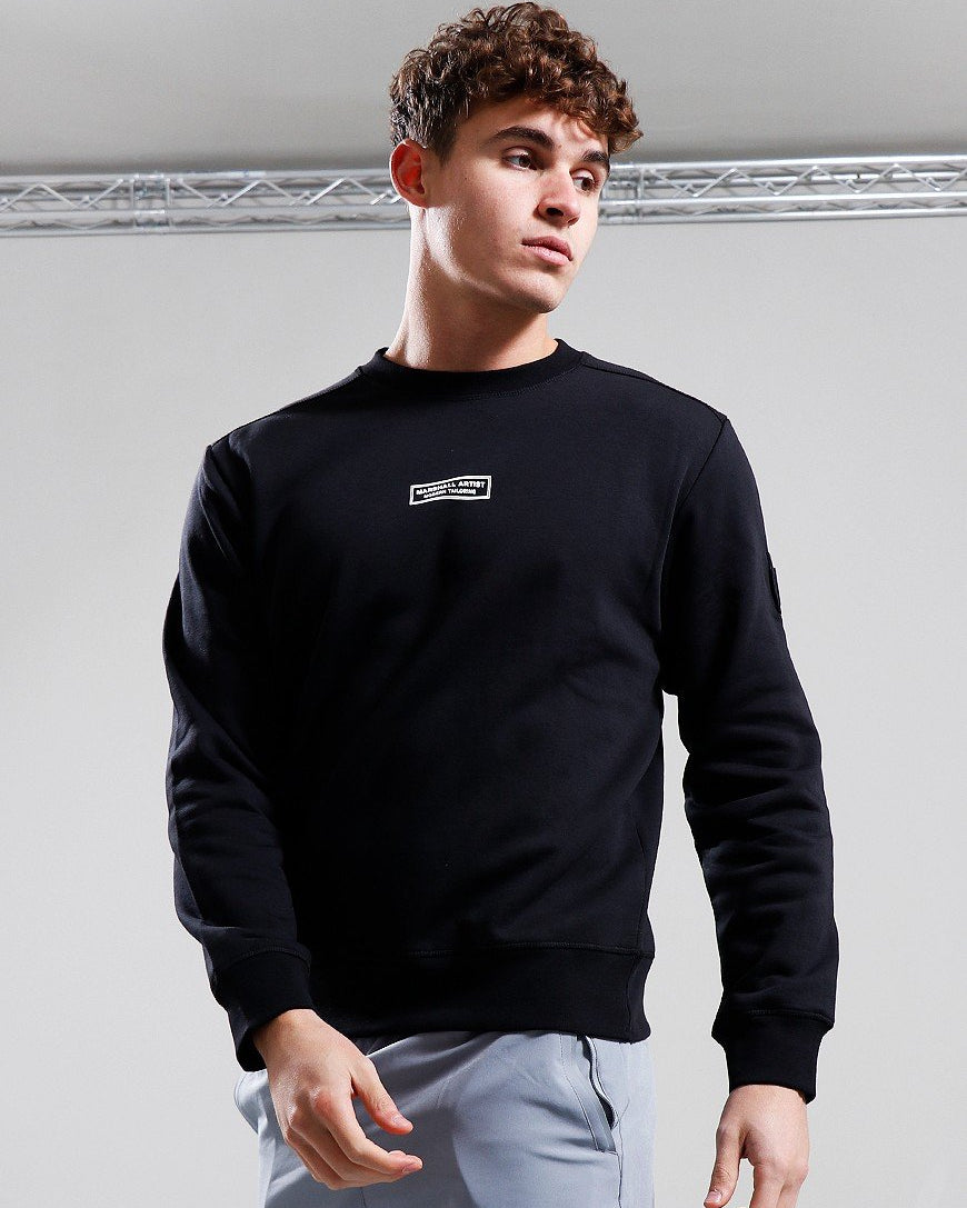 Marshall Artist MSATM11195 Siren Crewneck - Black