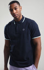 Marshall Artist MSATM10930 Tipped Polo Shirt - Navy