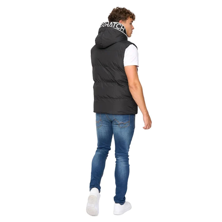 Crosshatch Sandbox Gilet - Black