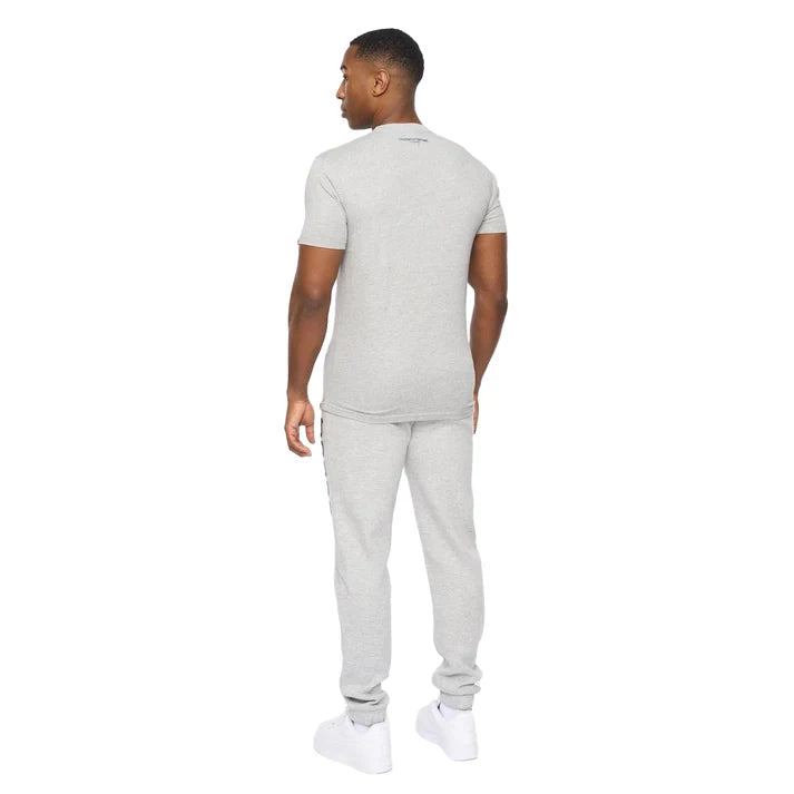 Crosshatch Ellsworth T-Shirt - Light Grey Marl