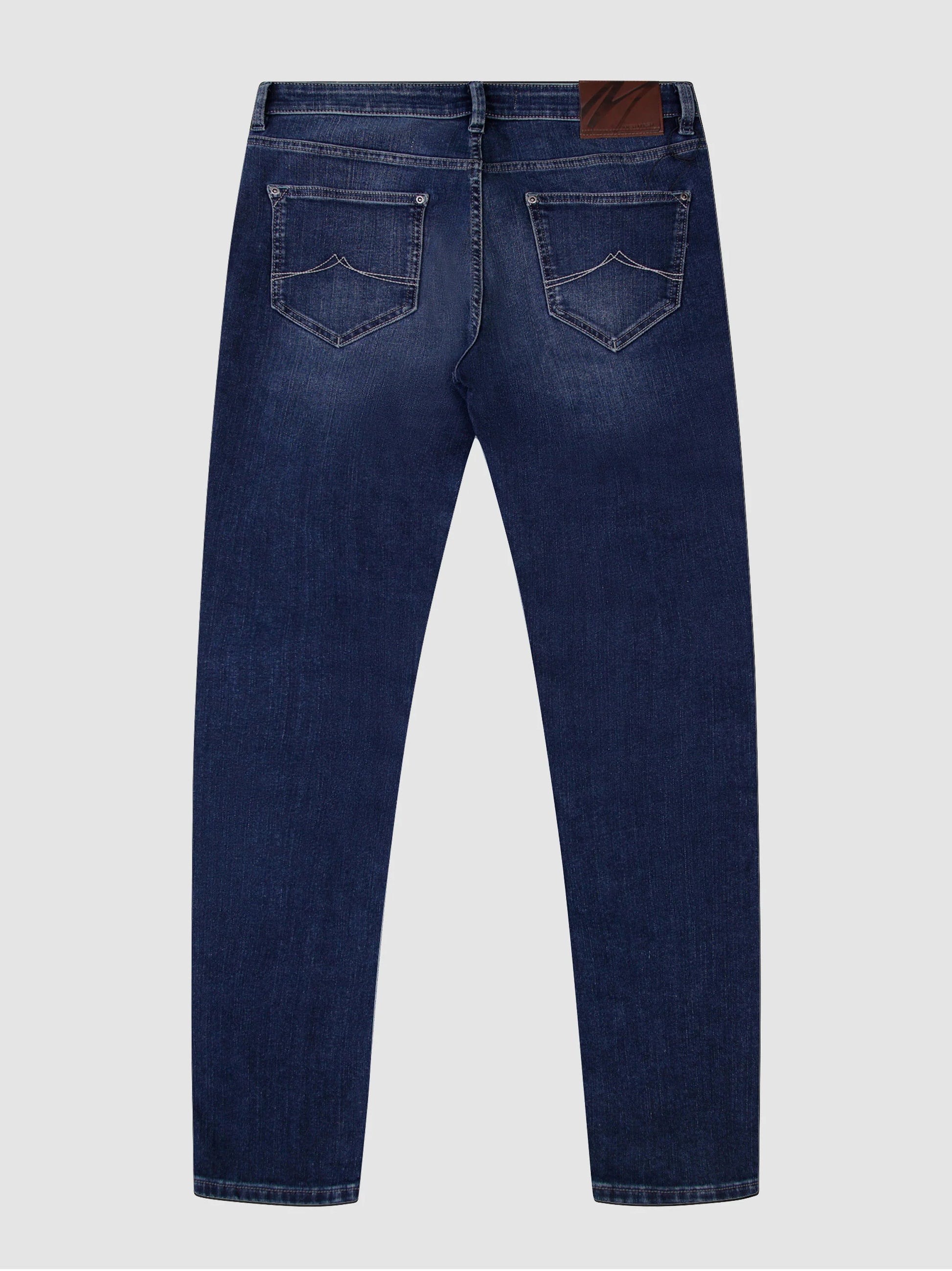 Mish Mash 1984 Tapered Fit Mirage Jeans - Mid Denim