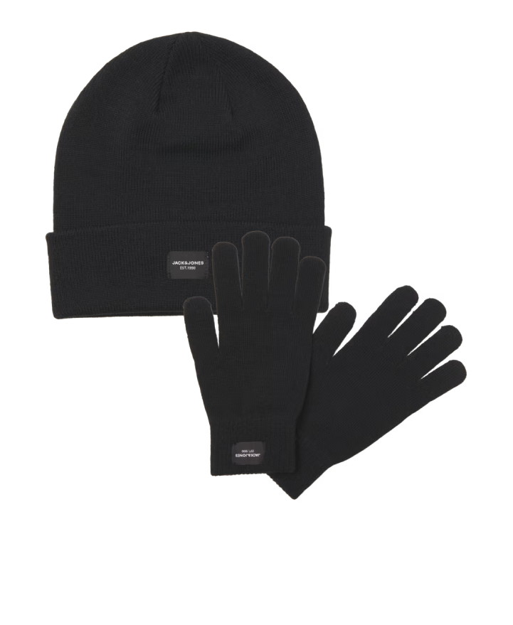 Jack & Jones Beanie & Glove Knit Gift Set