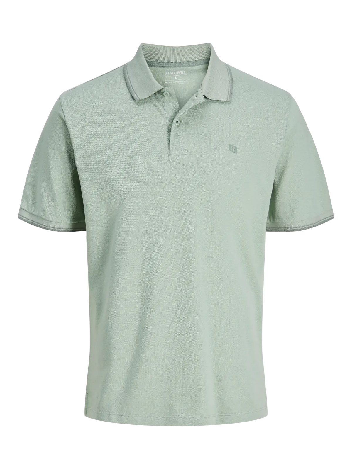 JJ Rebel Zell Polo Shirt - Aqua Grey/Mixed W.S
