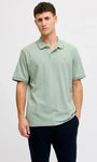 JJ Rebel Zell Polo Shirt - Aqua Grey/Mixed W.S