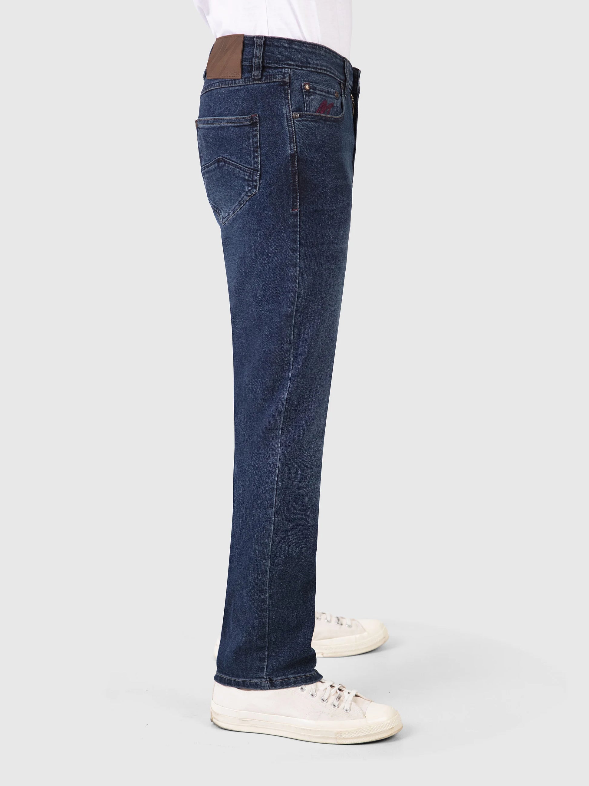 Mish Mash 1984 Outlander Tapered Fit Jeans - Blue/Black