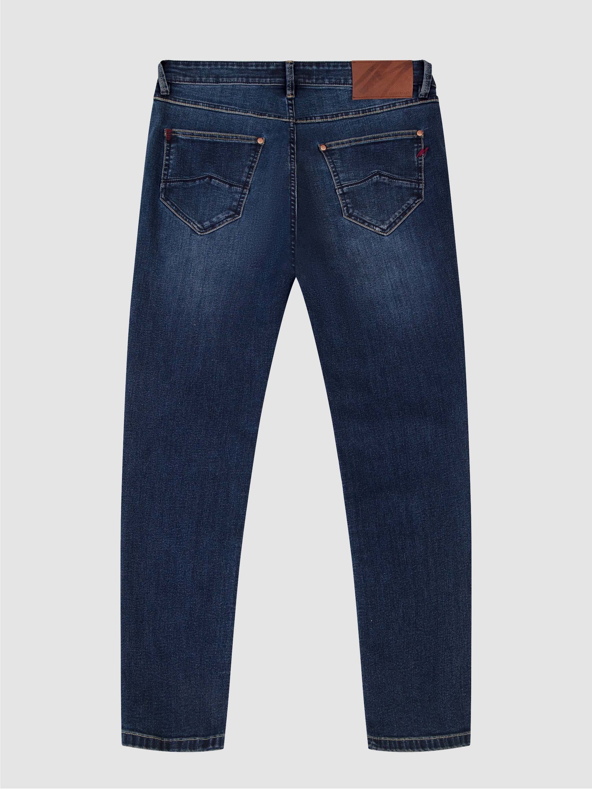 Mish Mash 1984 Outlander Tapered Fit Jeans - Blue/Black
