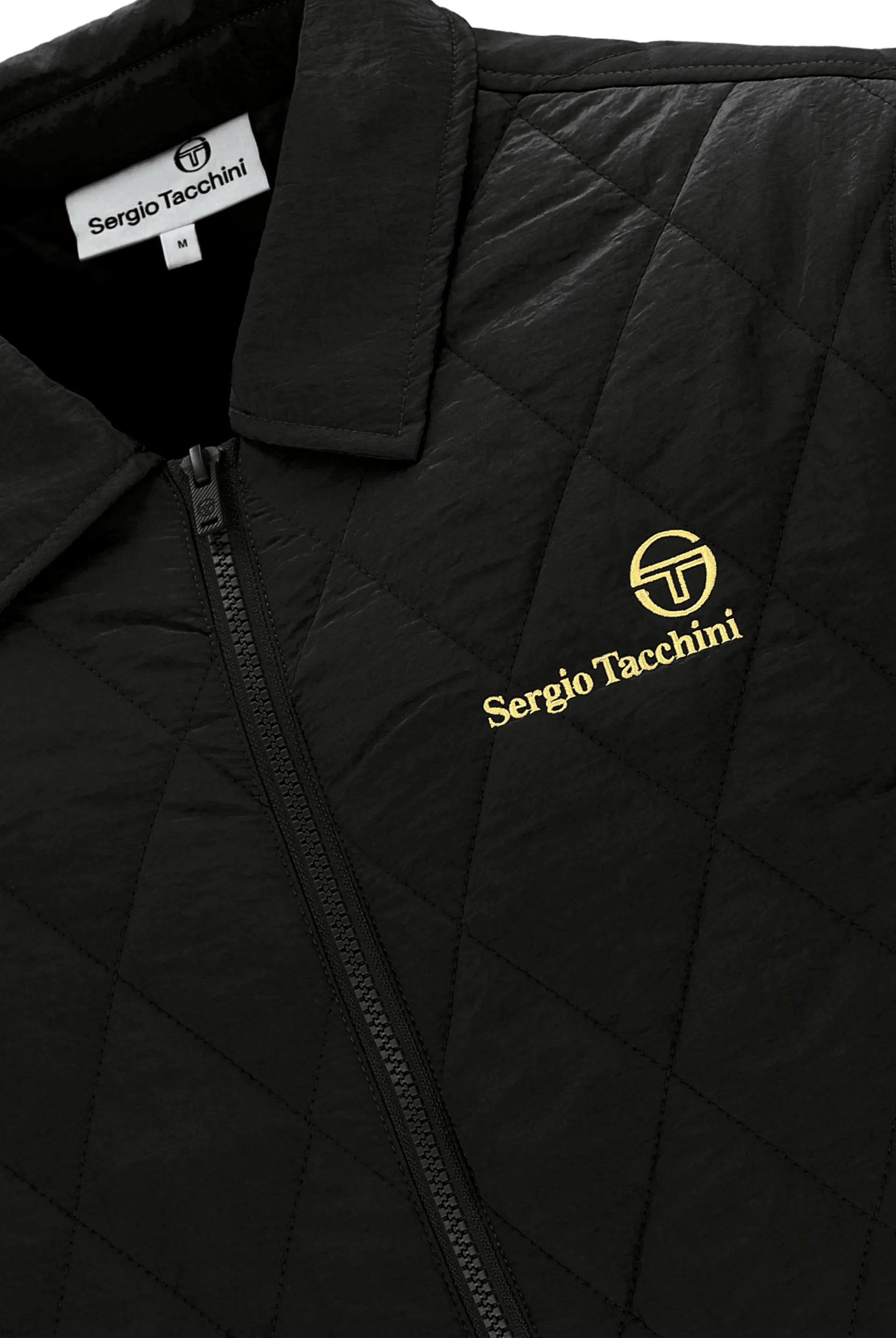 Sergio Tacchini Piola Quilted Jacket - Black