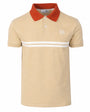 Sergio Tacchini STM14566 Supermac Polo Shirt - Mojave Desert/Rooibos Tea/Gardenia
