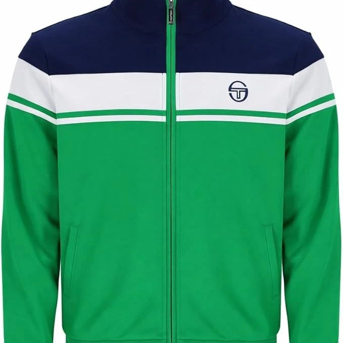 Sergio Tacchini STM14551 Daramindo Track Jacket 253 - Maritime Blue/White/Fern Green