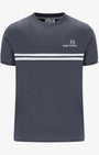 Sergio Tacchini STM21143 New Supermac T-Shirt 596 - Turbulence/White/Black