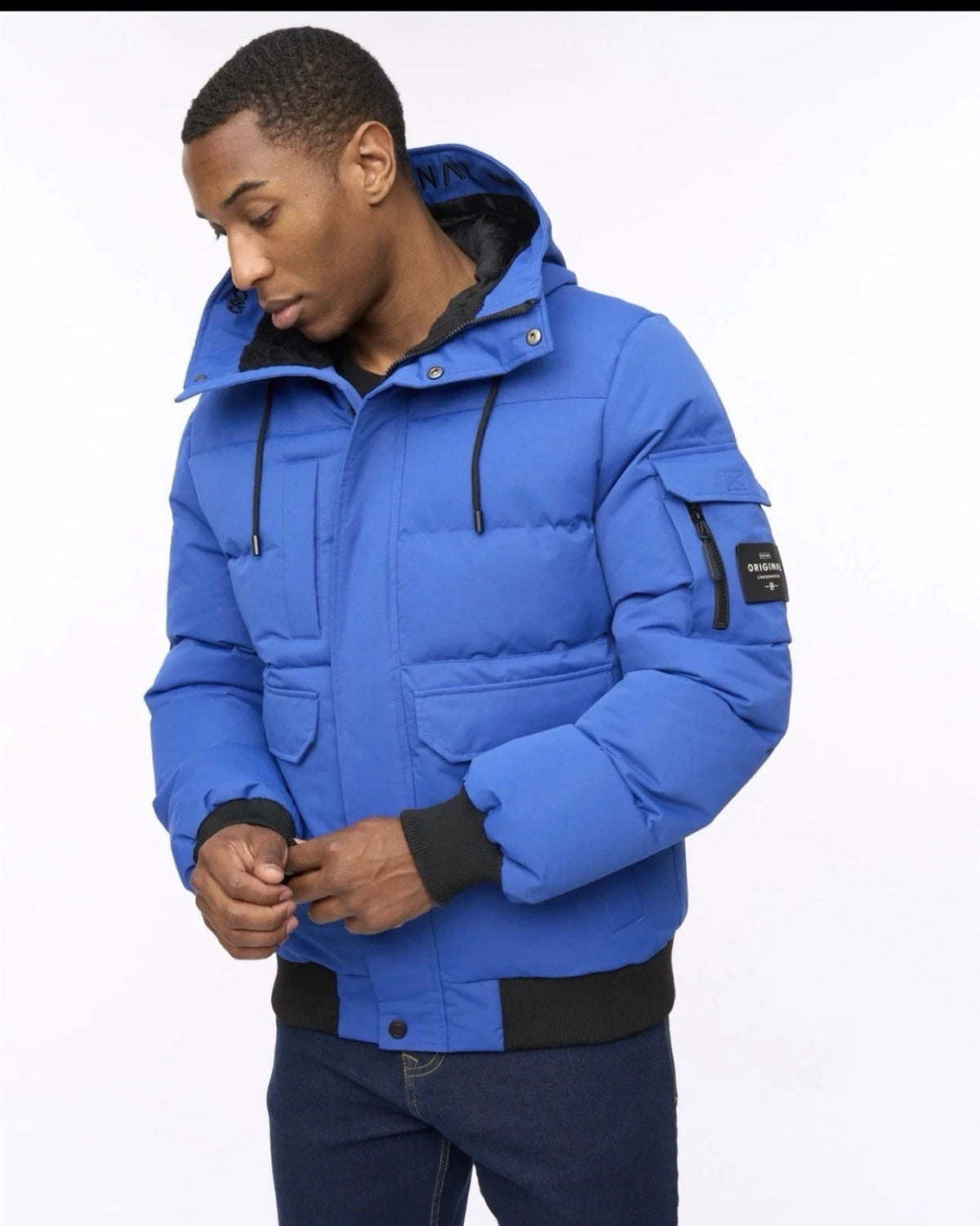 Crosshatch Milwaka Jacket - Blue
