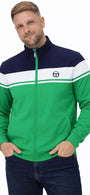 Sergio Tacchini STM14551 Daramindo Track Jacket 253 - Maritime Blue/White/Fern Green