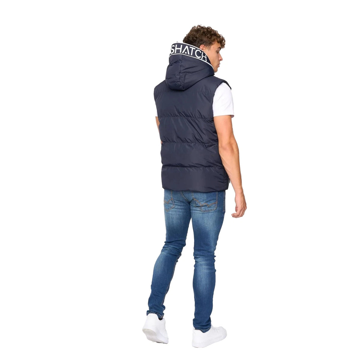 Crosshatch Sandbox Gilet - Navy