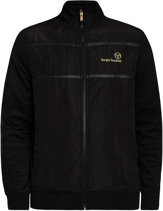 Sergio Tacchini STM12220 Cassio Track Top 160 - Black