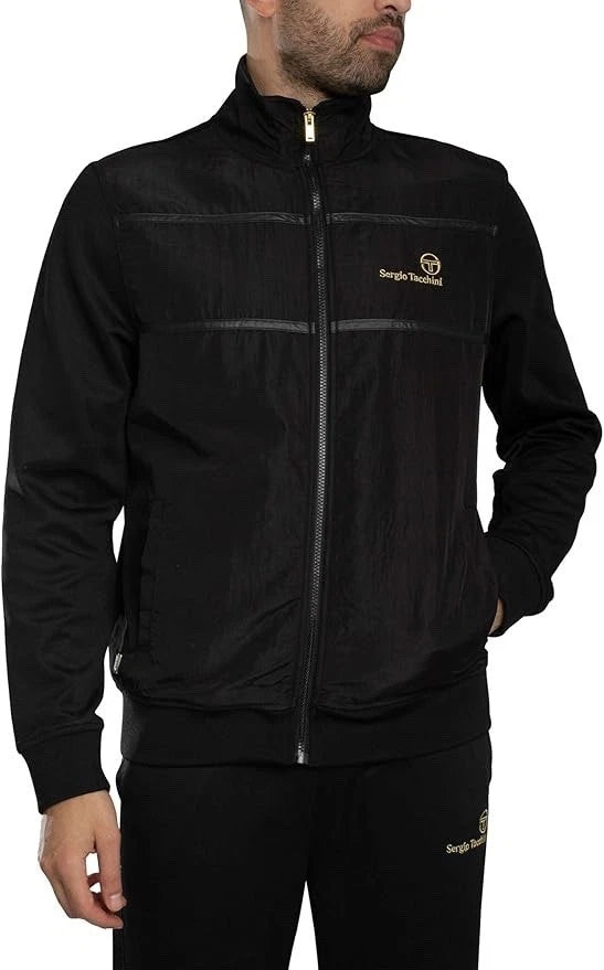 Sergio Tacchini STM12220 Cassio Track Top 160 - Black