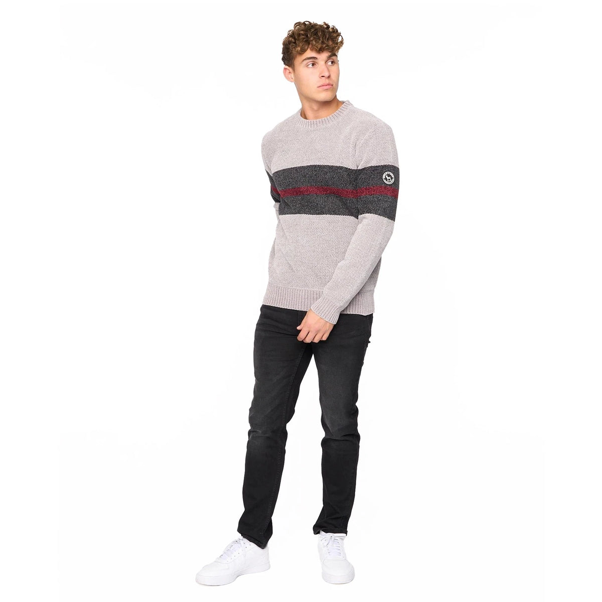Bewley & Ritch Maskell Jumper - Light Grey