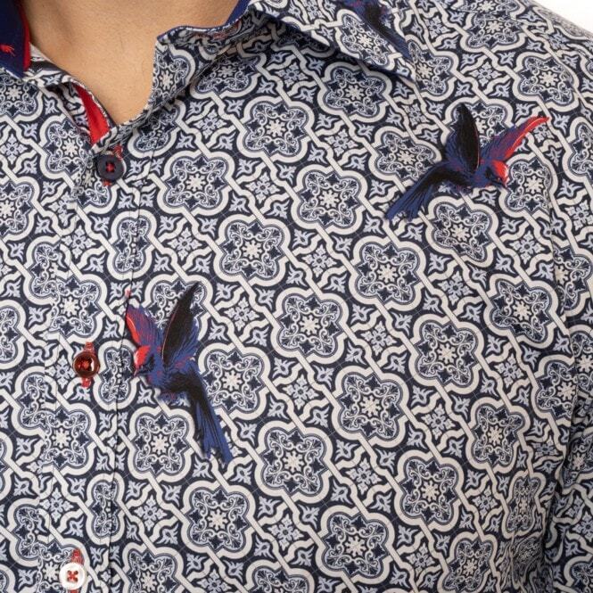 Claudio Lugli CP6893 Shirt Navy