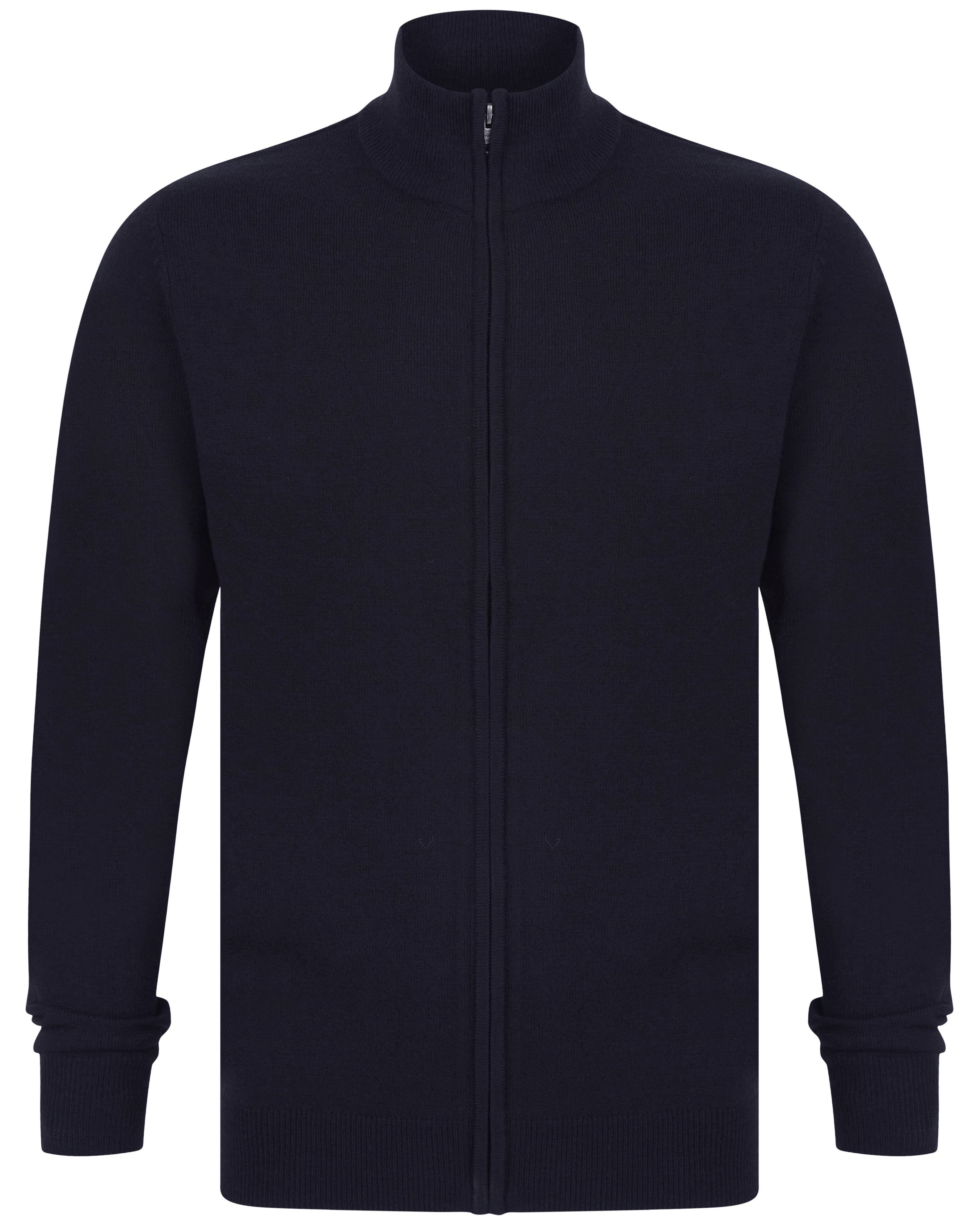 Kensington Scattering Quarter Zip Knit - Dark Navy