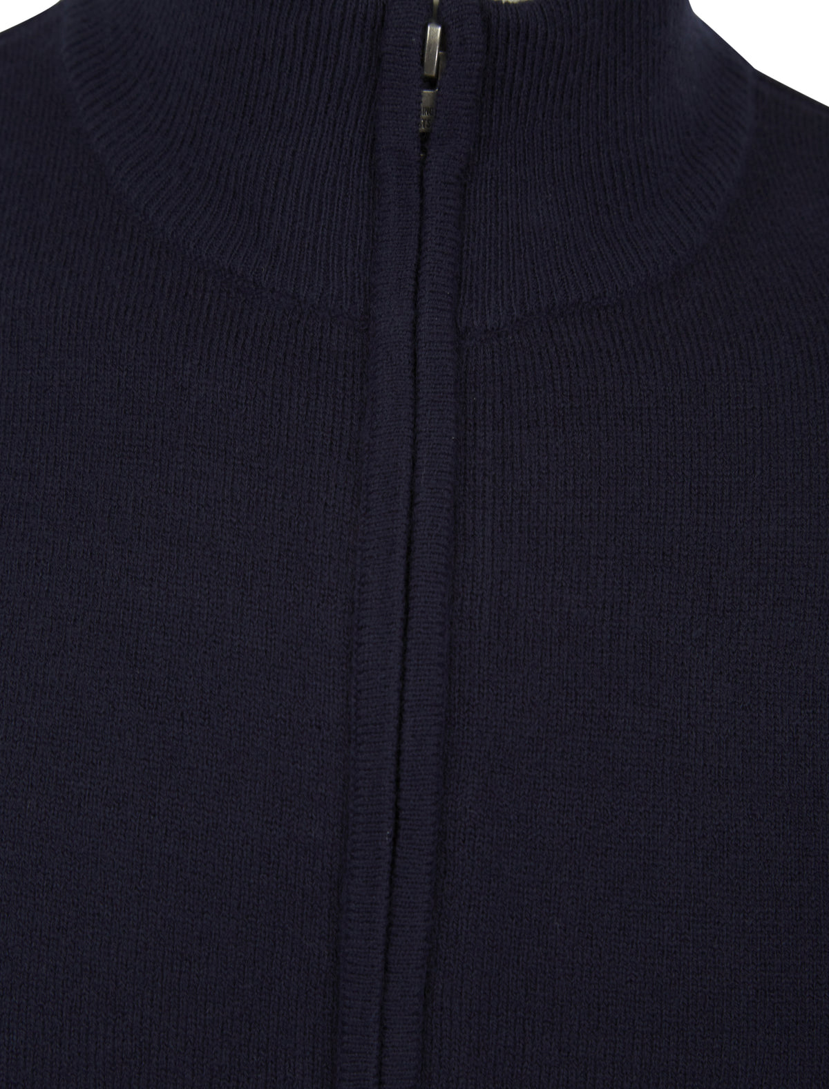 Kensington Scattering Quarter Zip Knit - Dark Navy