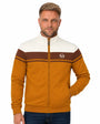 Sergio Tacchini STM14551 Damarindo Track Top 534 - Gardenia/Potting Soil/Golden Brown