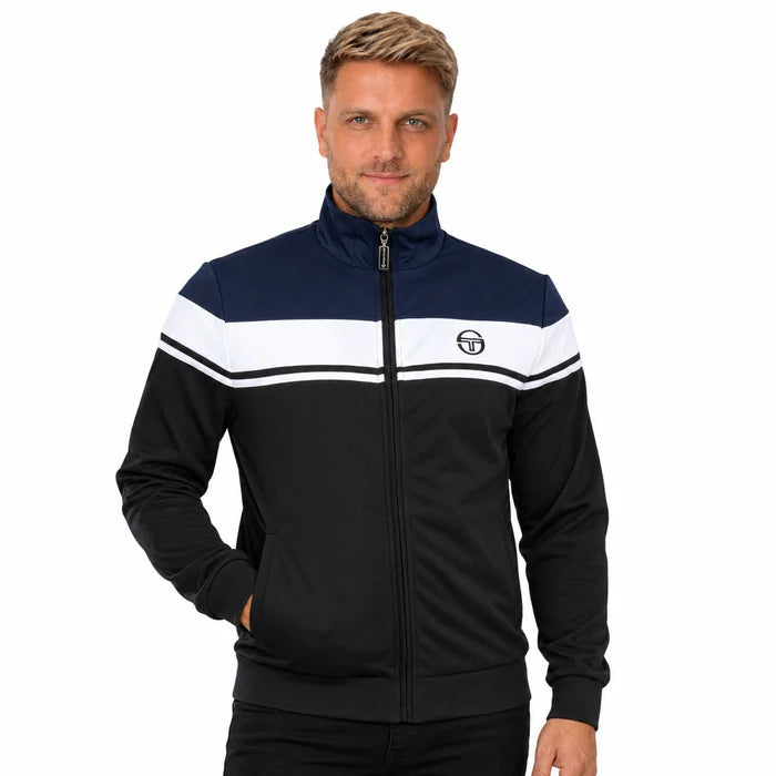 Sergio Tacchini STM14551 Damarindo Track Top 466 - Maritime Blue/White/Black
