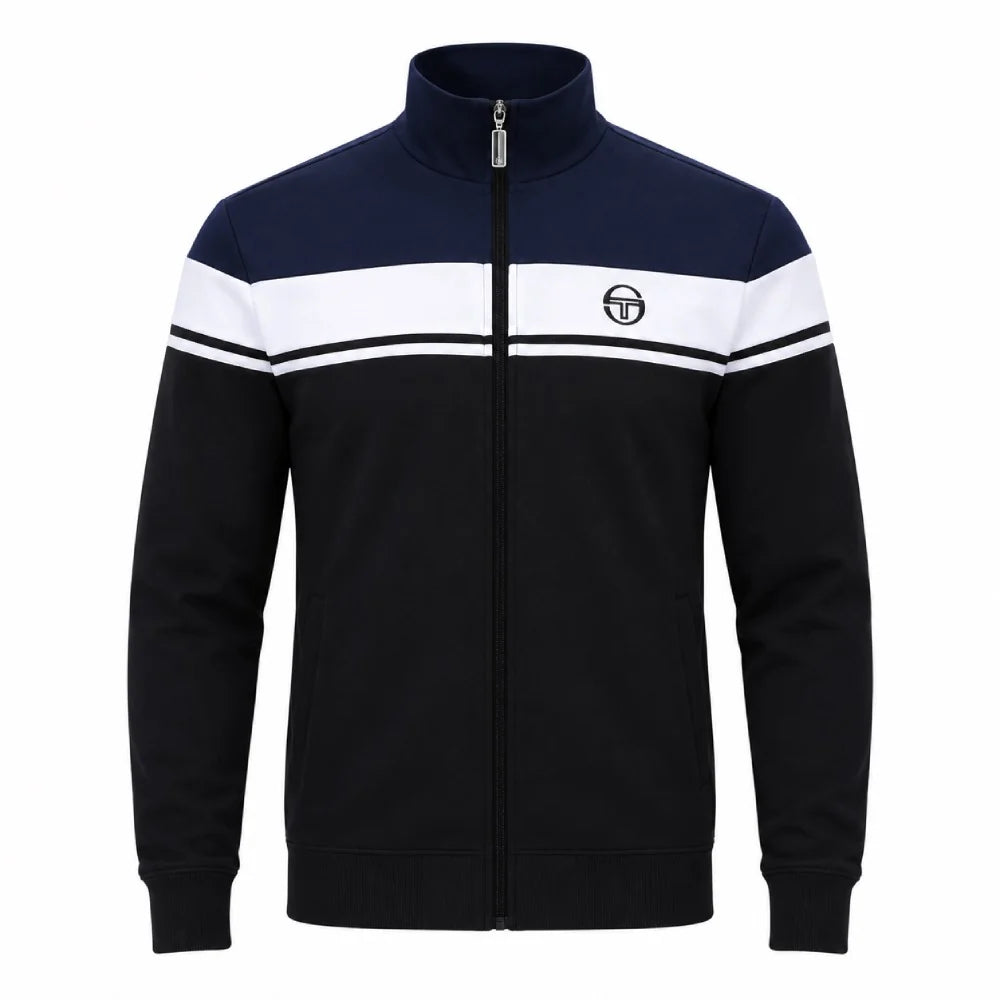 Sergio Tacchini STM14551 Damarindo Track Top 466 - Maritime Blue/White/Black