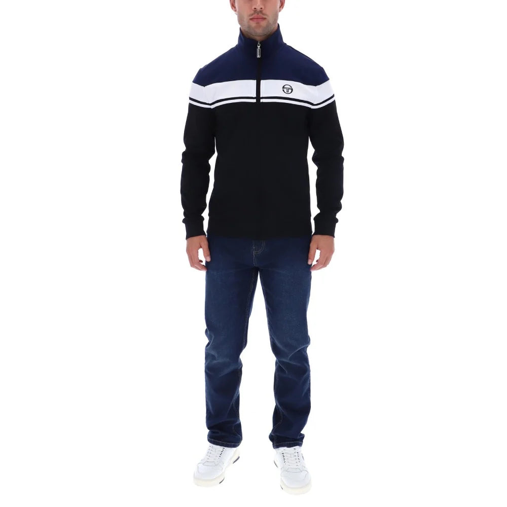 Sergio Tacchini STM14551 Damarindo Track Top 466 - Maritime Blue/White/Black