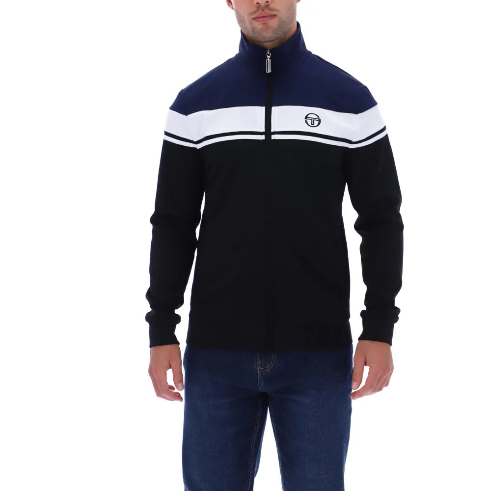 Sergio Tacchini STM14551 Damarindo Track Top 466 - Maritime Blue/White/Black