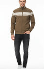 Sergio Tacchini STM14551 Damarindo Track Top 592 - Shitake/Peyote/Gardenia
