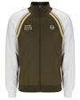Sergio Tacchini STM12241 Ghibli Davis Track Top - Dark Olive/Mojave Desert/Gardenia