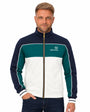 Sergio Tacchini Spiga STM21356 Track Top 554 - Maritime Blue/Deep Teal/Gardenia