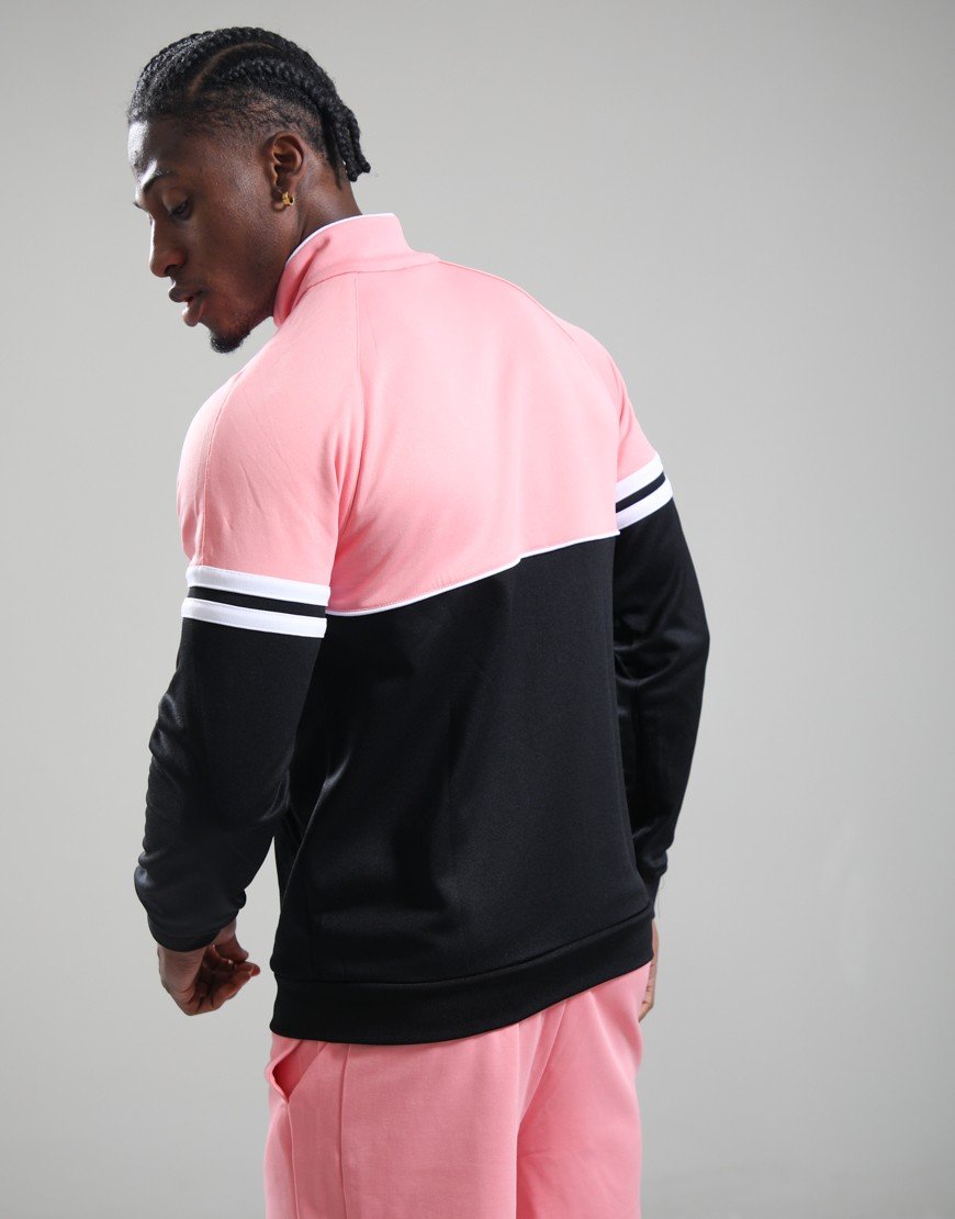 Sergio Tacchini STM14594 Orion Track Jacket 163 - Geranium Pink/Black/White