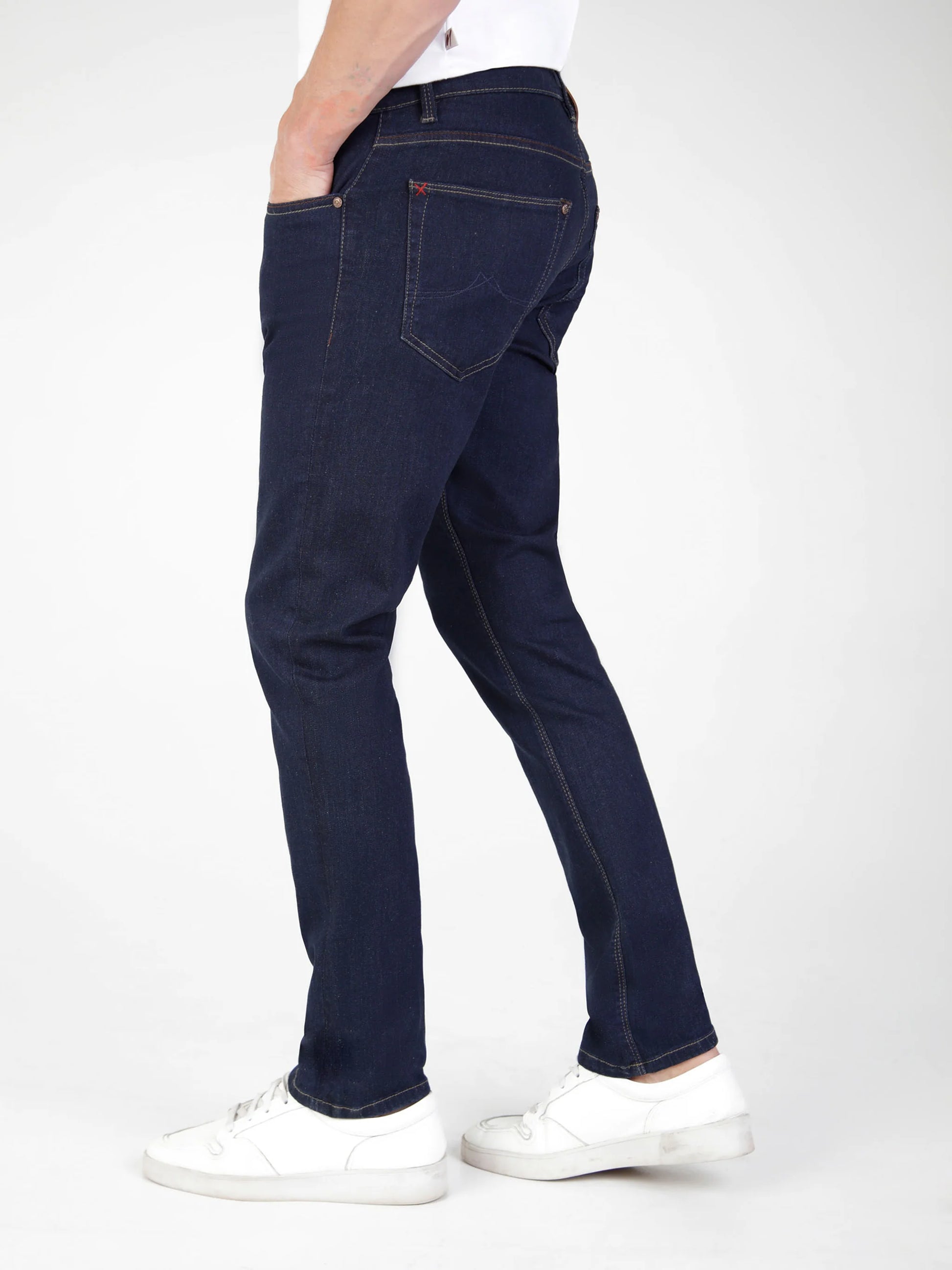 Mish Mash 1955 Slim Fit Mid Stretch Lot XX Jeans - Shadow Raw