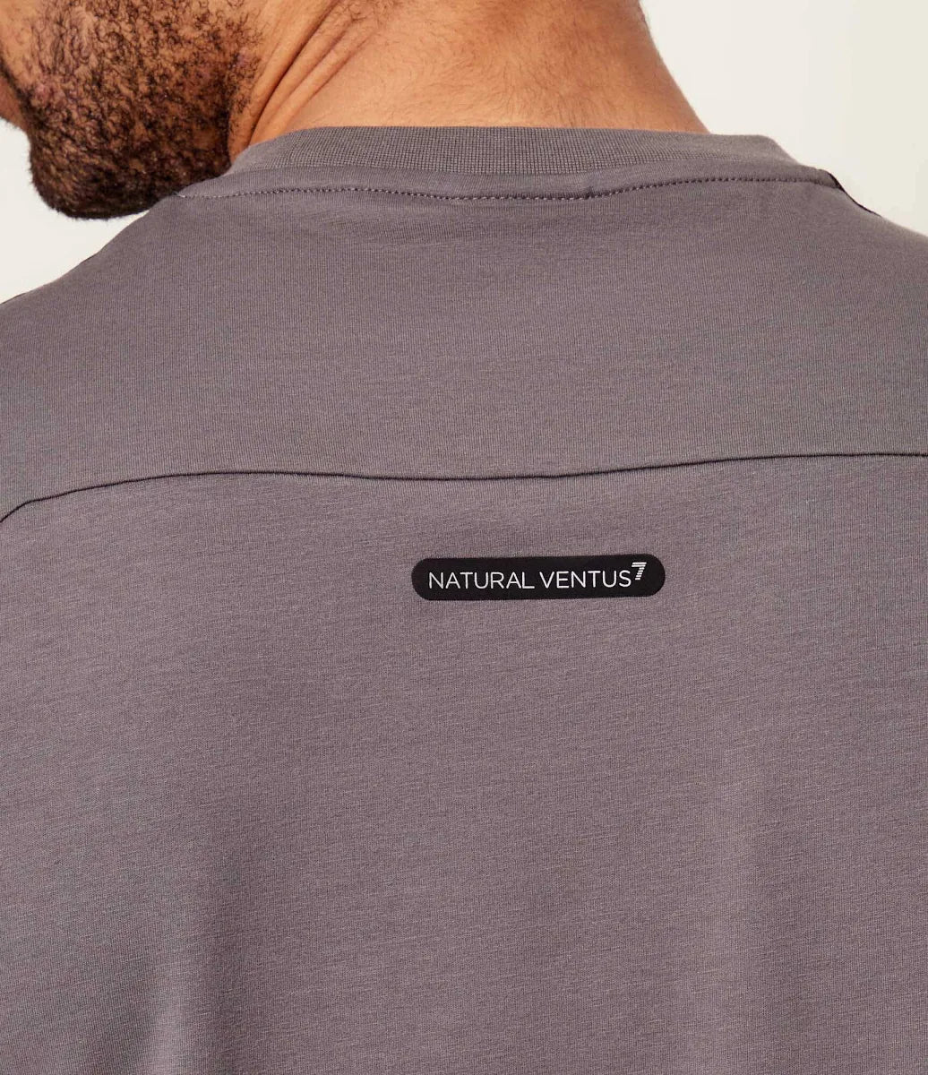 EA7 Emporio Armani 7M001595 Ventus7 T-Shirt - Smoked Pearl
