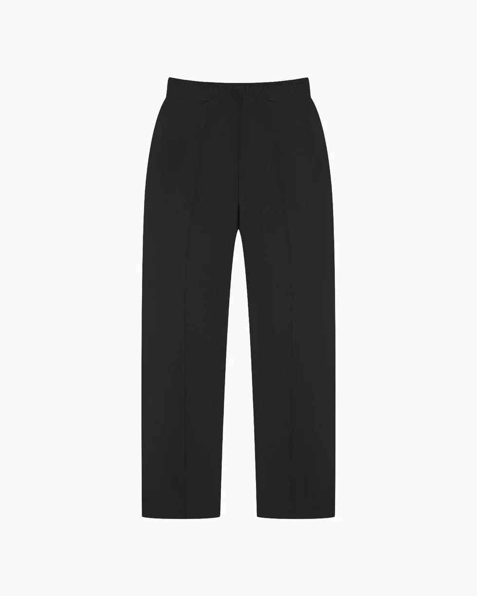 Syenti Straight Leg Sweatpants Black