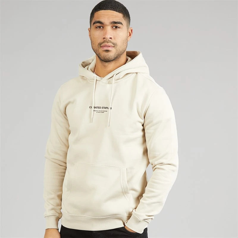 Only & Sons Curated Hoodie - Silver Lining