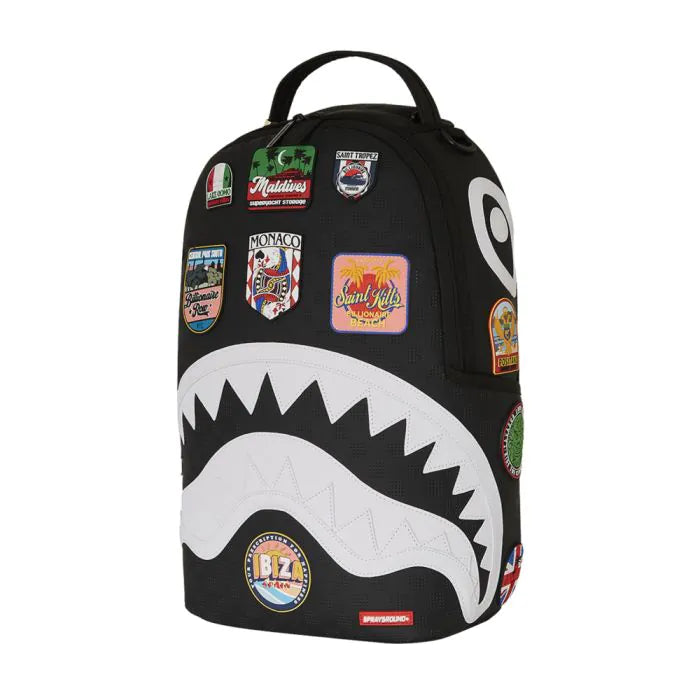 Sprayground 910B7220 20L Global Mogul Backpack - Black