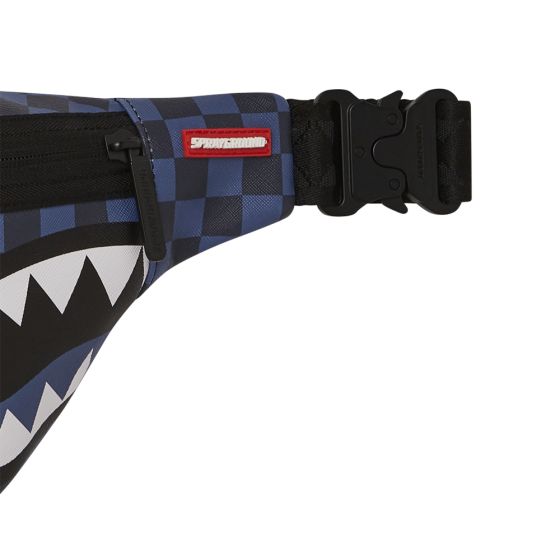 SprayGround B7444 Midnight Sip Crossbody Bag Blue