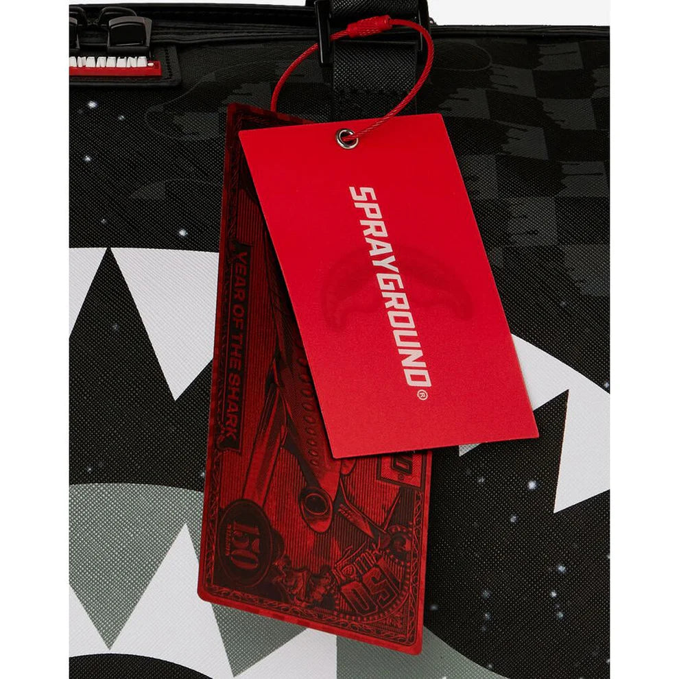 Sprayground 910D8262 Space Drip Duffle Bag - Black