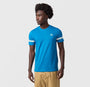 Sergio Tacchini STM18376 Grello Crewneck T-Shirt 266 - Mykonos Blue/Gardenia