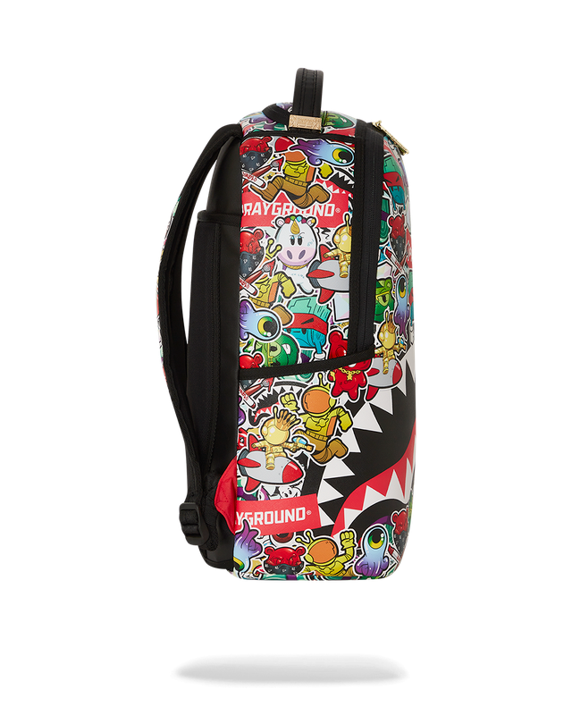 Sprayground B5798 Sticker Bomb Backpack