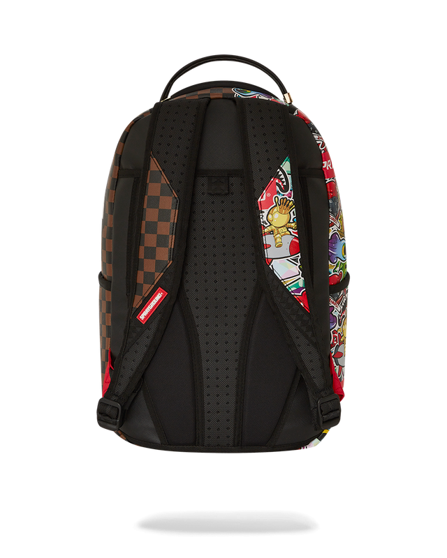 Sprayground B5798 Sticker Bomb Backpack