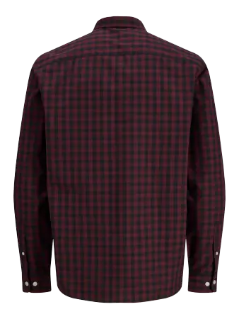 JJ Rebel Gavin Gingham L/S Shirt - Port Royale