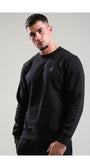 Marshall Artist MSATM11021 Marchio Crewneck - Black 001