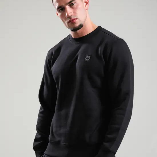 Marshall Artist MSATM11021 Marchio Crewneck - Black 001