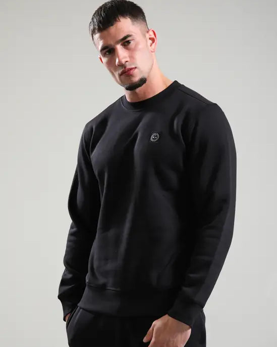 Marshall Artist MSATM11021 Marchio Crewneck - Black 001